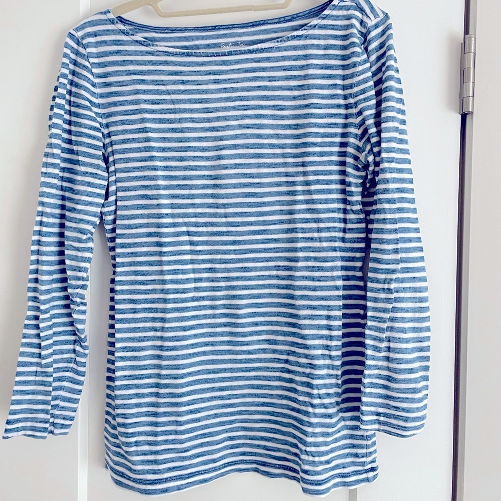 Jcrew striped painter tee
